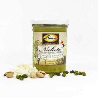 Nuketo PISTAZIE & KOKOS Gourmet Nougat-Creme low carb keto | ohne Zuckerzusatz | ohne Palmöl