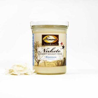 Nuketo KOKOSNUSS Gourmet Nougat-Creme low carb keto | ohne Zuckerzusatz | ohne Palmöl