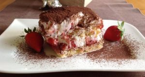 Rezept Erdbeer Tiramisu lowcarb glutenfrei