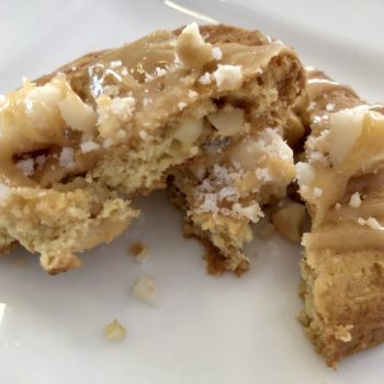 Rezept Macadamia Salz Karamell Cookies lowcarb keto glutenfrei