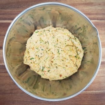 Rezept Zucchini Karotten Mandelstangen mit Zucchinicreme lowcarb keto