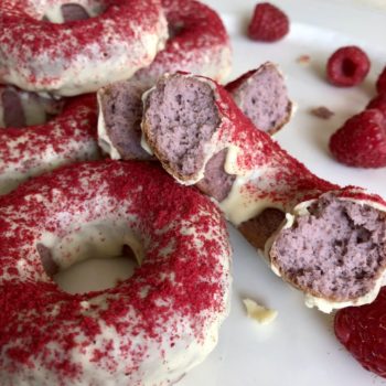 Rezept Himbeer Donuts lowcarb glutenfrei keto