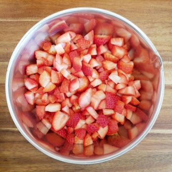 Rezept Erdbeercreme für Torten, Desserts, Eis, Fluff lowcarb glutenfrei