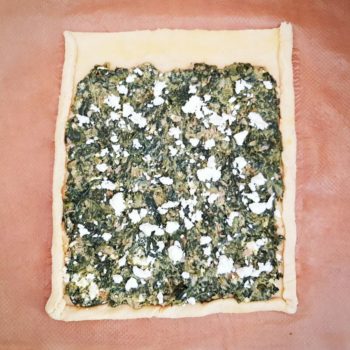 Rezept Spinat Feta Strudel lowcarb glutenfrei keto
