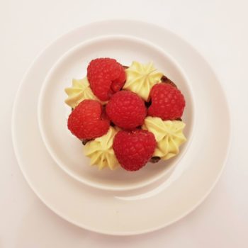 Rezept Schoko Brandteigkrapfen mit Nuketo Pistazien Creme lowcarb glutenfrei