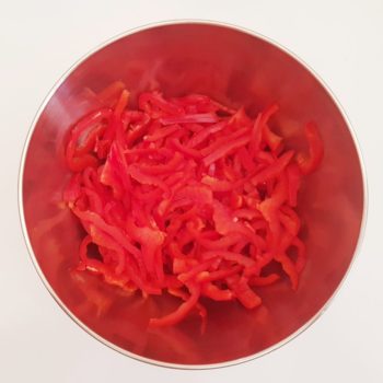 Rezept Kürbiskern Speck Brandteigkrapfen mit Paprikakraut lowcarb glutenfrei