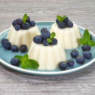 Pudding SAHNE low-carb glutenfrei keto - Puddingpulver ohne Stärke zuckerfrei laktosefrei vegan