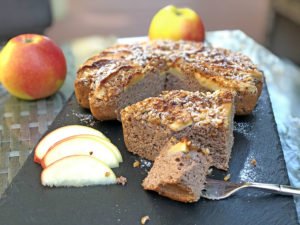 Rezept Zimt-Apfelkuchen lowcarb glutenfrei
