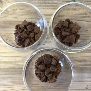 Rezept Dessert a la "Schwarzwälder Kirsch" im Glas lowcarb glutenfrei