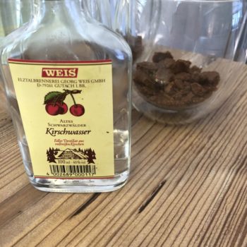 Rezept Dessert a la "Schwarzwälder Kirsch" im Glas lowcarb glutenfrei