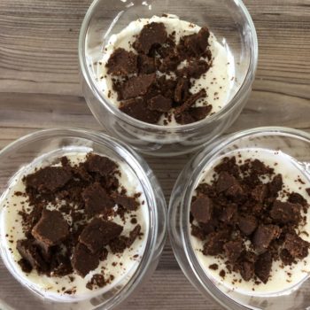 Rezept Dessert a la "Schwarzwälder Kirsch" im Glas lowcarb glutenfrei