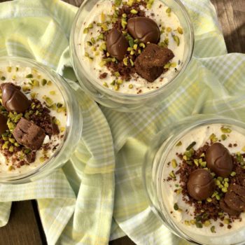 Rezept Dessert a la "Schwarzwälder Kirsch" im Glas lowcarb glutenfrei