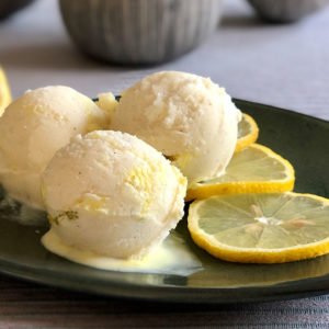 Rezept Frischkäse-Buttermilch-Eis low carb zuckerfrei kalorienarm