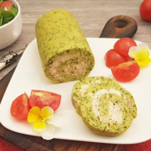 Rezept Bärlauchrolle lowcarb glutenfrei keto