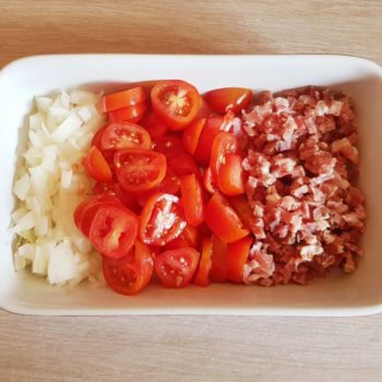 Rezept Brotwürfelauflauf lowcarb glutenfrei keto