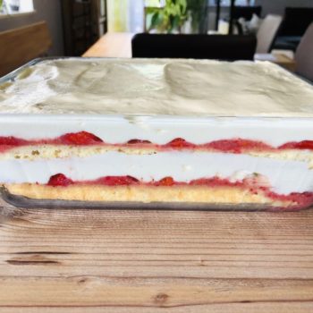 Rezept Erdbeer Tiramisu "light" lowcarb glutenfrei