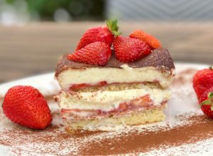 Rezept Erdbeer Tiramisu "light" lowcarb glutenfrei