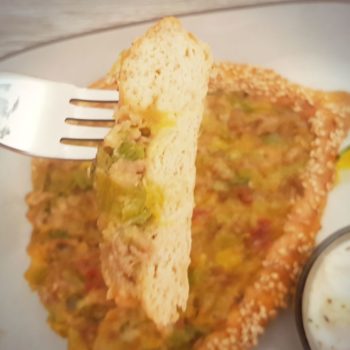 Rezept Hackfleisch Lauch Pide lowcarb glutenfrei