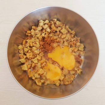 Rezept Brotküchlein gefüllt mit Joghurthähnchen lowcarb glutenfrei