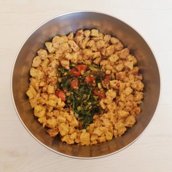 Rezept Brotküchlein gefüllt mit Joghurthähnchen lowcarb glutenfrei