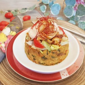 Rezept Brotküchlein gefüllt mit Joghurthähnchen lowcarb glutenfrei