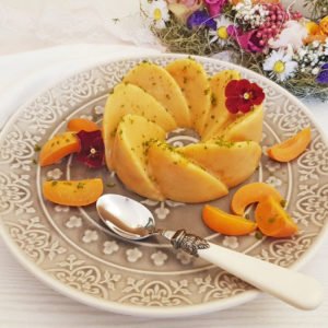 Rezept Marillen Aprikosen Kollagenpudding lowcarb glutenfrei