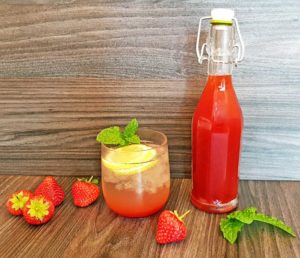 Rezept Erdbeer Karamell Sirup lowcarb
