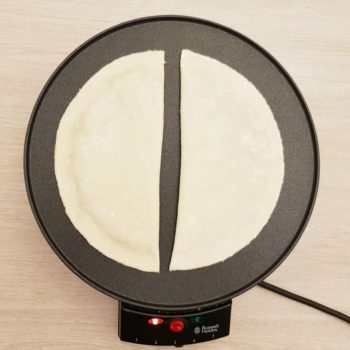 Rezept Gözleme mit Spinat und Schafskäse lowcarb glutenfrei