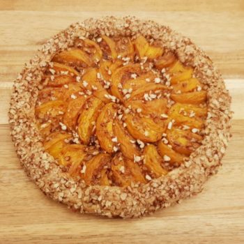 Rezept Aprikosen-Marillen Nuss Galette lowcarb glutenfrei