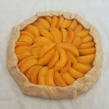 Rezept Aprikosen-Marillen Nuss Galette lowcarb glutenfrei