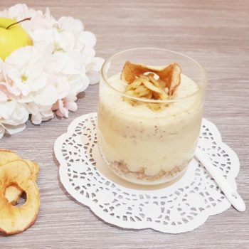 Rezept Proteindessert “Apfelstrudel” lowcarb glutenfrei