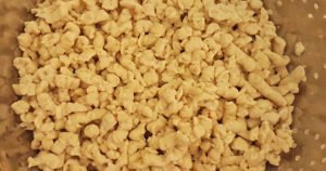 Grundrezept Eierspätzle lowcarb glutenfrei keto