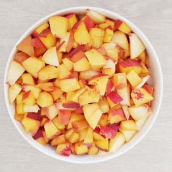 Rezept Pfirsichcreme für Torten, Desserts, Eis, Fluff lowcarb glutenfrei