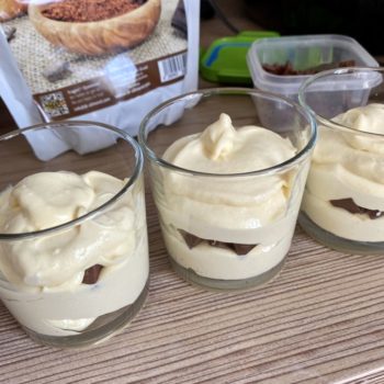 Rezept Proteindessert "Tiramisu" lowcarb keto