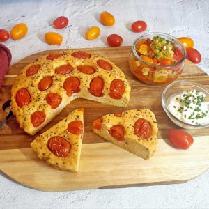 Rezept Tomatenkuchen "Schnelle Küche" lowcarb glutenfrei keto