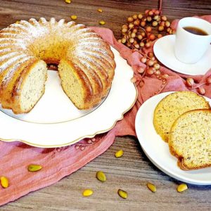 Rezept Zucchini Pistazien Nuss Kuchen lowcarb glutenfrei keto kaloreinarm