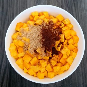 Rezept Kürbis Chicken Harissa lowcarb glutenfrei