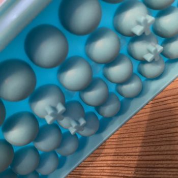 Grundrezept Schoko-Fruchtpralinen "Sorte Orange" lowcarb keto zuckerfrei