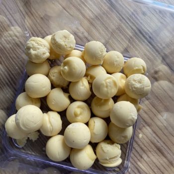 Grundrezept Schoko-Fruchtpralinen "Sorte Orange" lowcarb keto zuckerfrei