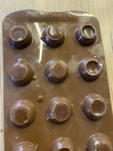 Rezept Schokobons mit Nuss-Sahne-Creme lowcarb keto glutenfrei