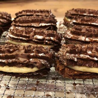 Rezept Bananen Schoko Stangen lowcarb glutenfrei keto