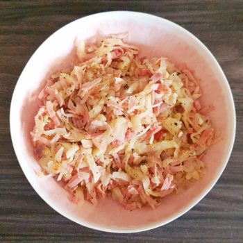 Rezept Kohlrabi Schinkenkäsekuchen lowcarb