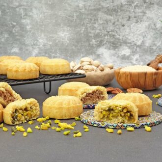 Rezept Orientalische Maamouls - Kekse mit Pistazien- und Pekannussfüllung معمول lowcarb glutenfrei