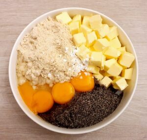 Rezept Eierlikör Mohnradl lowcarb glutenfrei