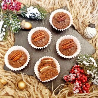 Rezept Beschwipste Pekannusskugeln lowcarb keto glutenfrei