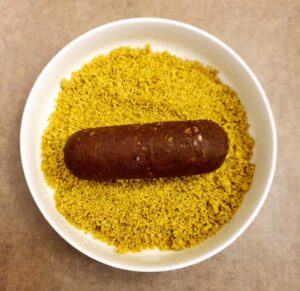 Rezept Dr. Almond Schokoladensalami lowcarb keto glutenfrei