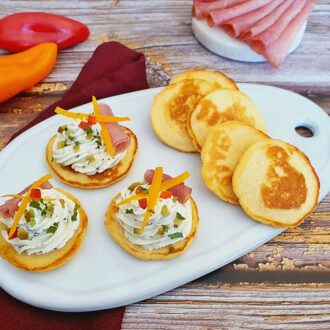 Grundrezept Mandel Blini lowcarb glutenfrei keto