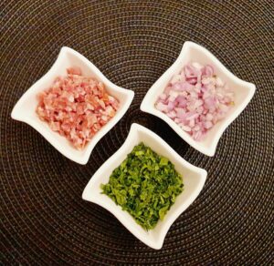 Rezept Gefüllte Hähnchenbrust mit Knödlpancake lowcarb glutenfrei keto