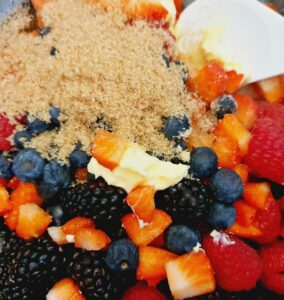 Rezept Beerencreme lowcarb glutenfrei