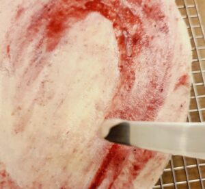 Rezept Vanille Beeren Herztorte lowcarb glutenfrei keto